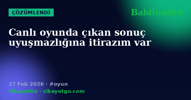 BabilonBet — 27 Feb 2026