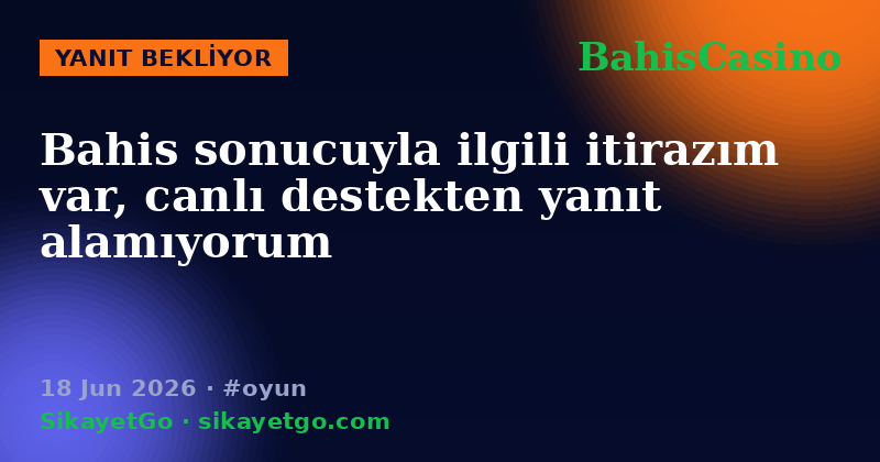 BahisCasino — 18 Jun 2026
