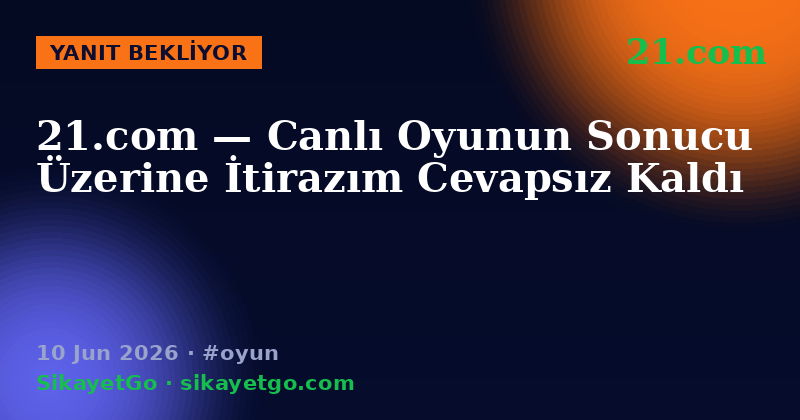 21.com — 10 Jun 2026