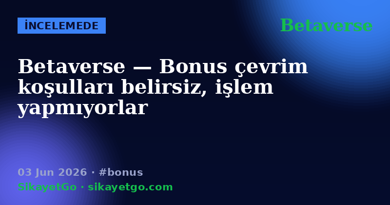 Betaverse — 03 Jun 2026