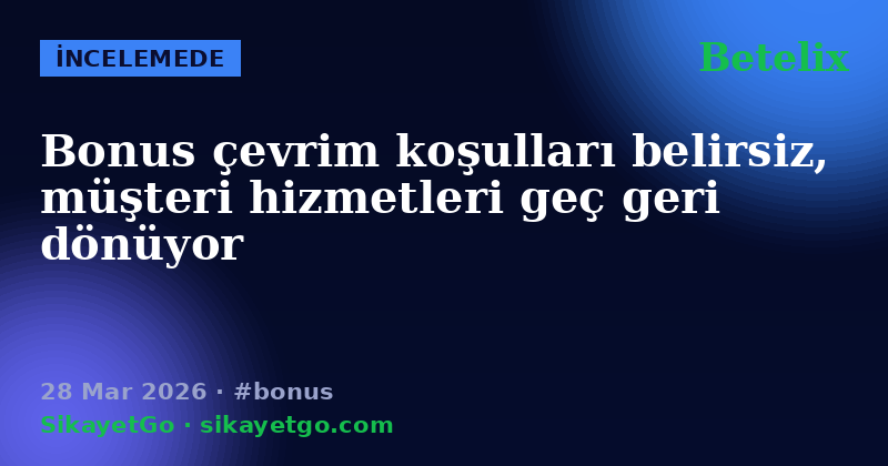 Betelix — 28 Mar 2026