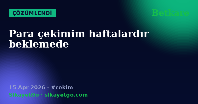 Betkare — 15 Apr 2026