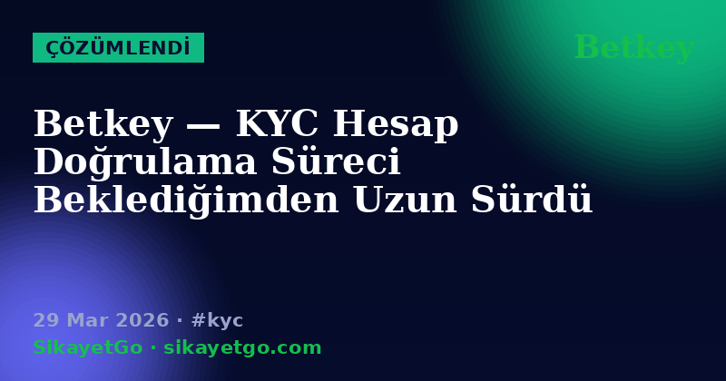 Betkey — 29 Mar 2026