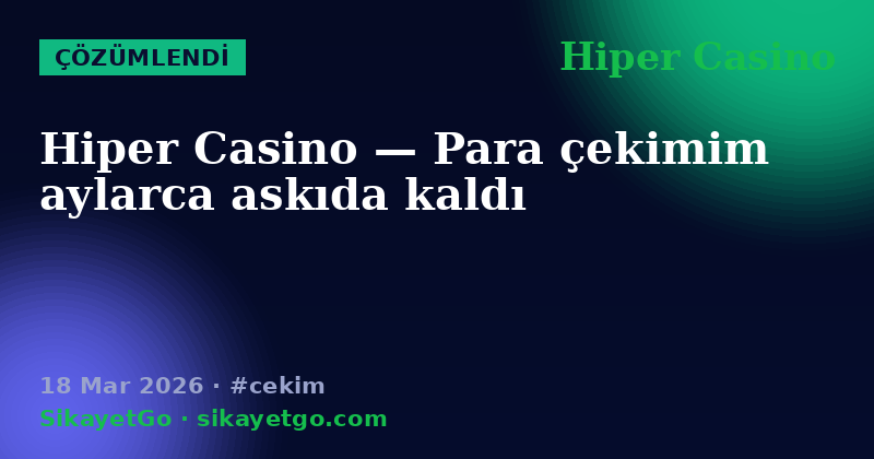 Hiper Casino — 18 Mar 2026