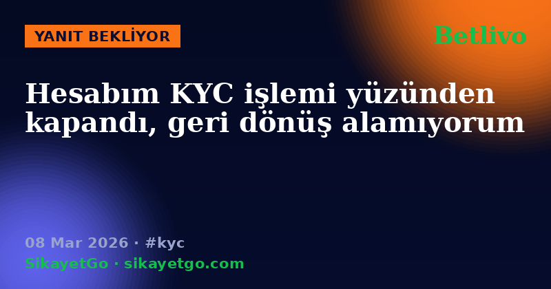 Betlivo — 08 Mar 2026
