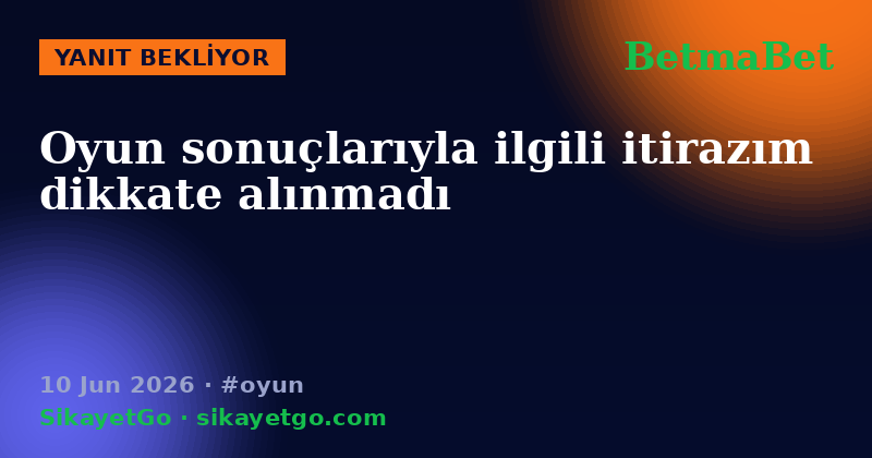 BetmaBet — 10 Jun 2026