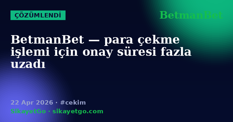 BetmanBet — 22 Apr 2026