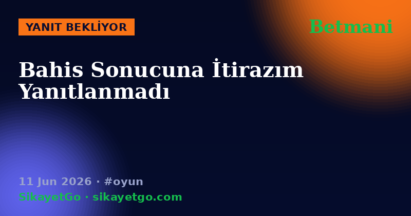 Betmani — 11 Jun 2026