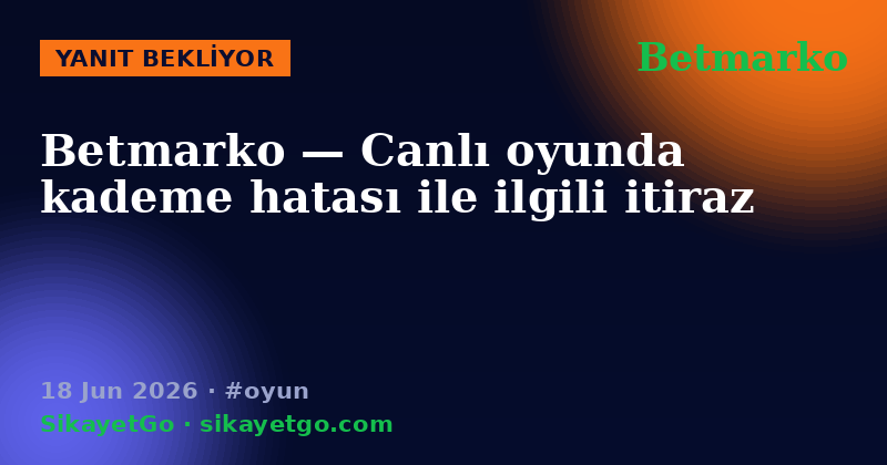 Betmarko — 18 Jun 2026