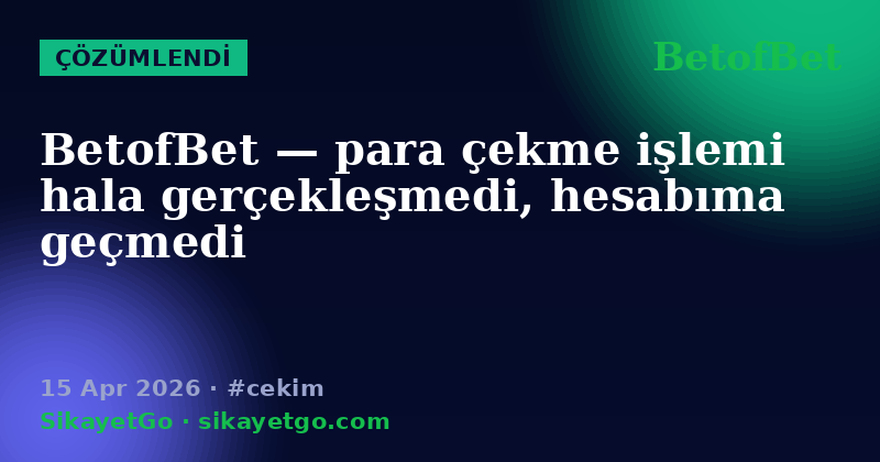 BetofBet — 15 Apr 2026