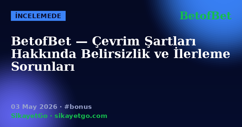 BetofBet — 03 May 2026