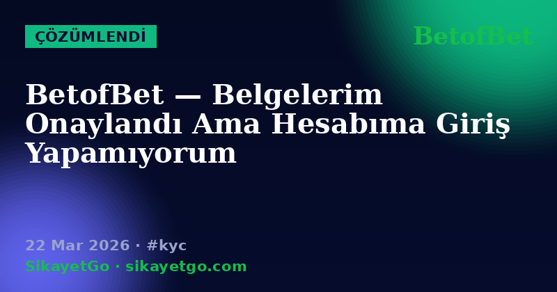 BetofBet — 22 Mar 2026