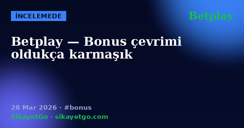 Betplay — 28 Mar 2026