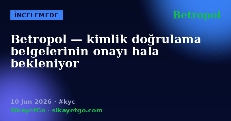 Betropol — 10 Jun 2026