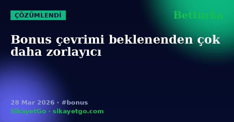 Betturka — 28 Mar 2026