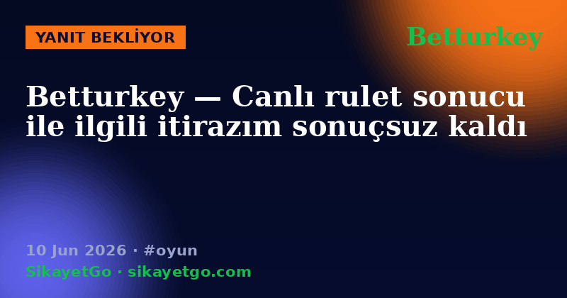 Betturkey — 10 Jun 2026