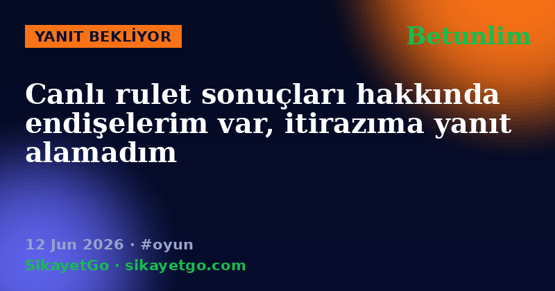 Betunlim — 12 Jun 2026