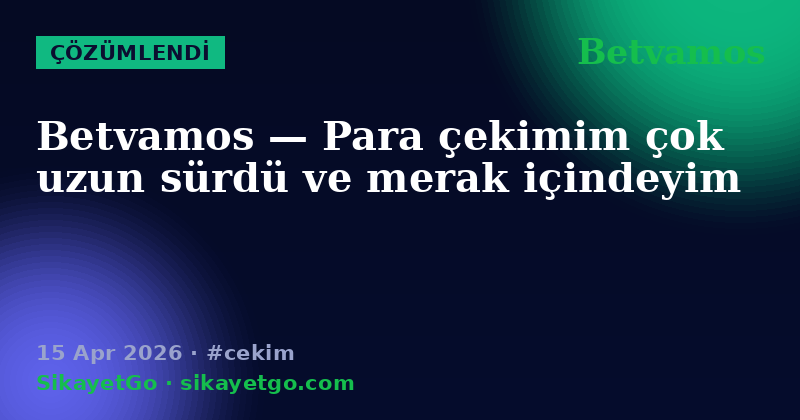Betvamos — 15 Apr 2026