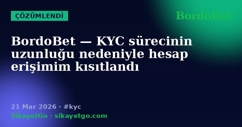 BordoBet — 21 Mar 2026
