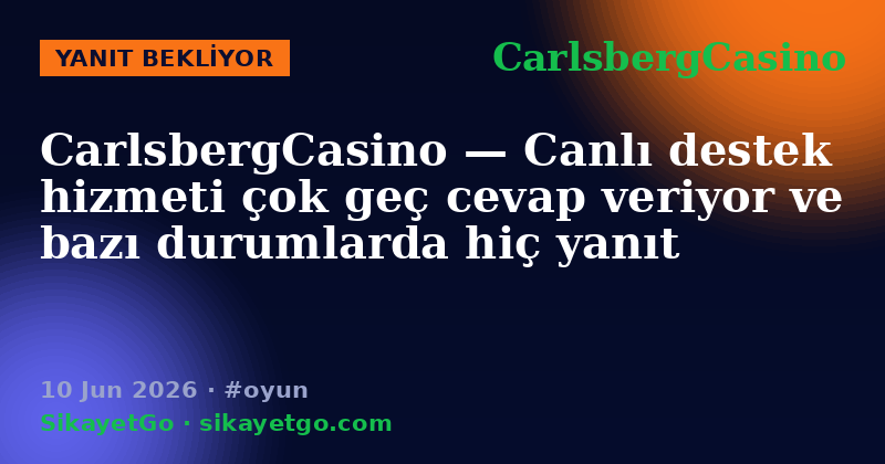 CarlsbergCasino — 10 Jun 2026