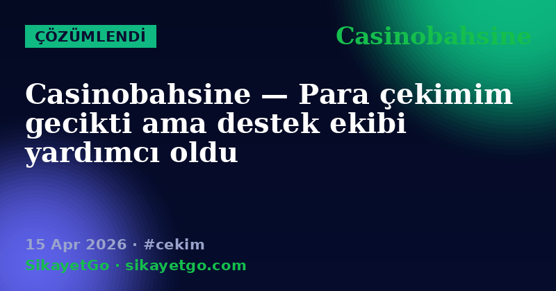 Casinobahsine — 15 Apr 2026