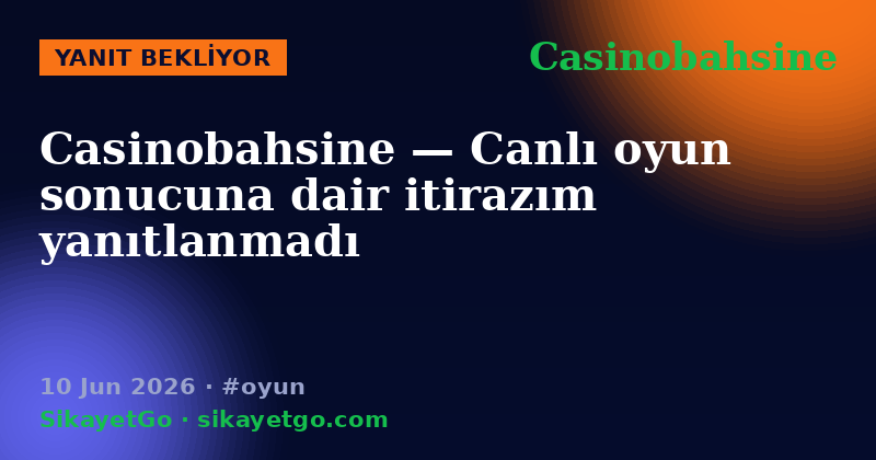 Casinobahsine — 10 Jun 2026