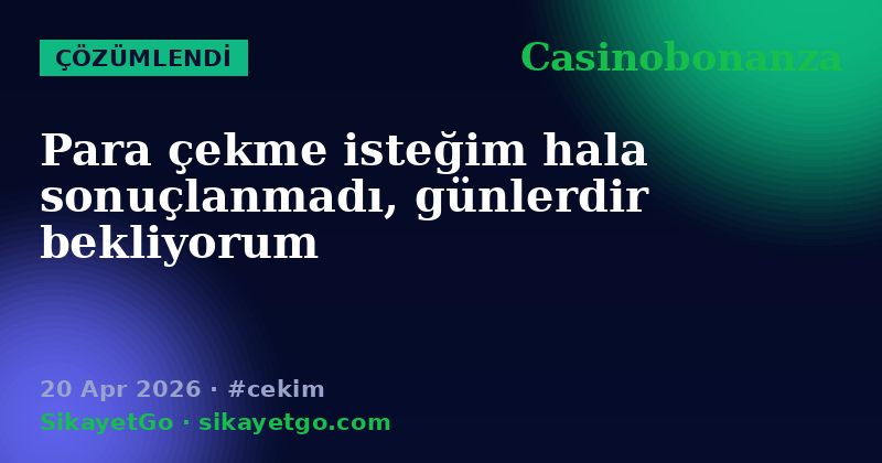 Casinobonanza — 20 Apr 2026