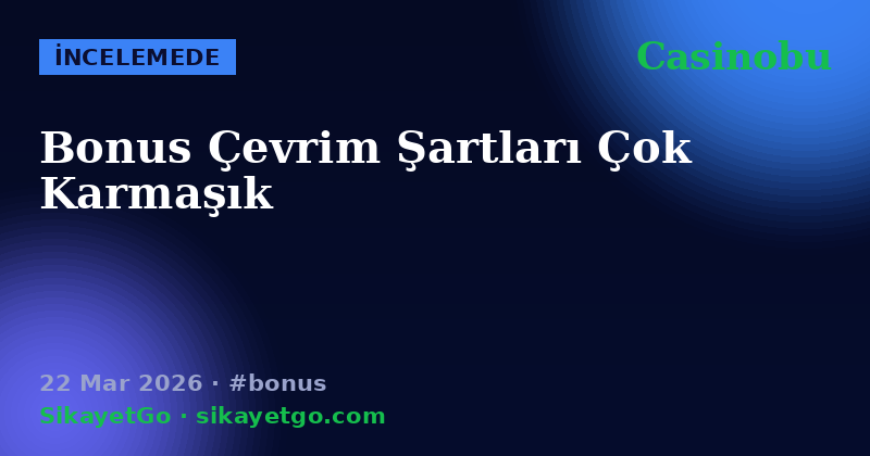 Casinobu — 22 Mar 2026