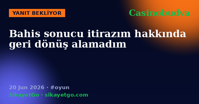 Casinobudva — 20 Jun 2026