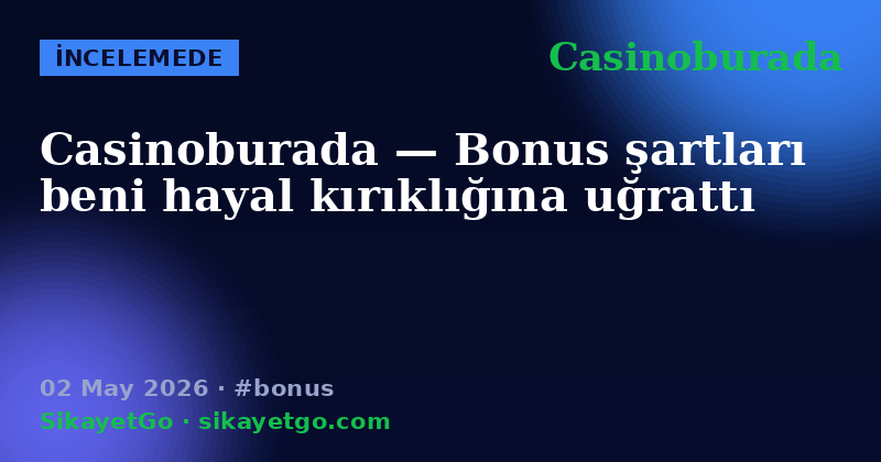 Casinoburada — 02 May 2026