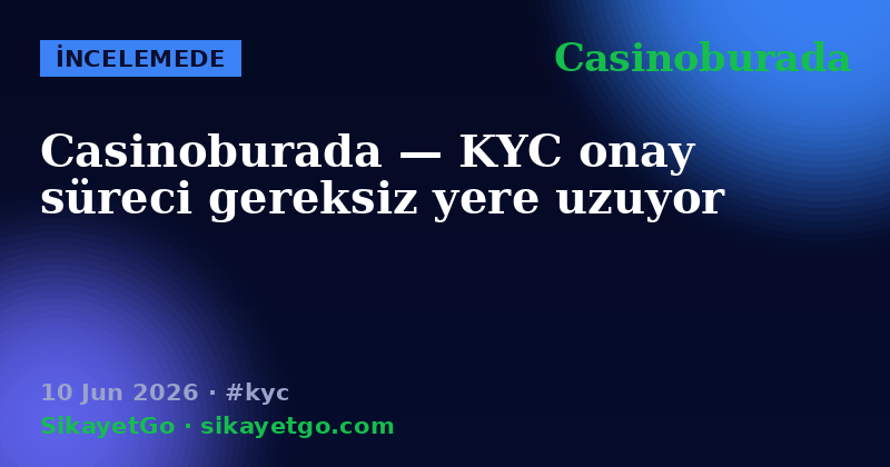 Casinoburada — 10 Jun 2026