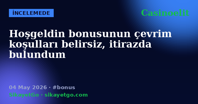 Casinoelit — 04 May 2026