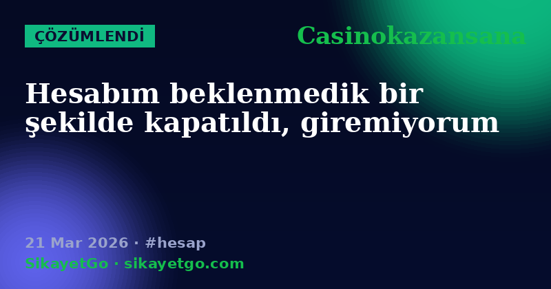 Casinokazansana — 21 Mar 2026