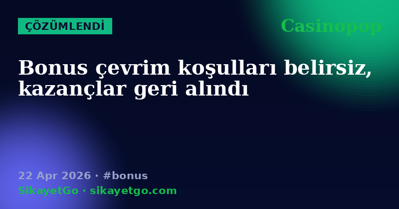 Casinopop — 22 Apr 2026