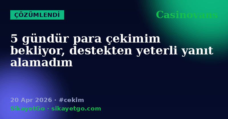 Casinovans — 20 Apr 2026