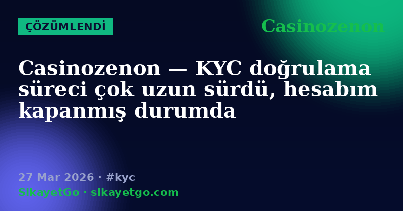 Casinozenon — 27 Mar 2026