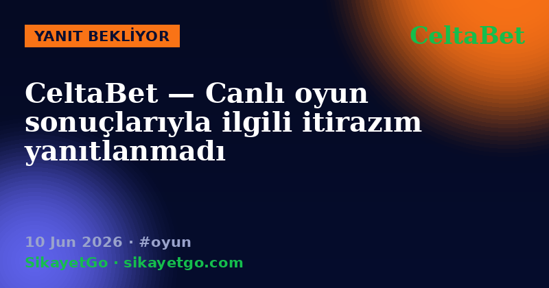 CeltaBet — 10 Jun 2026