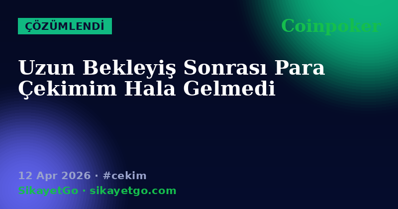 Coinpoker — 12 Apr 2026