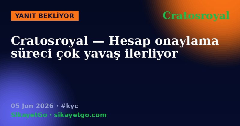 Cratosroyal — 05 Jun 2026