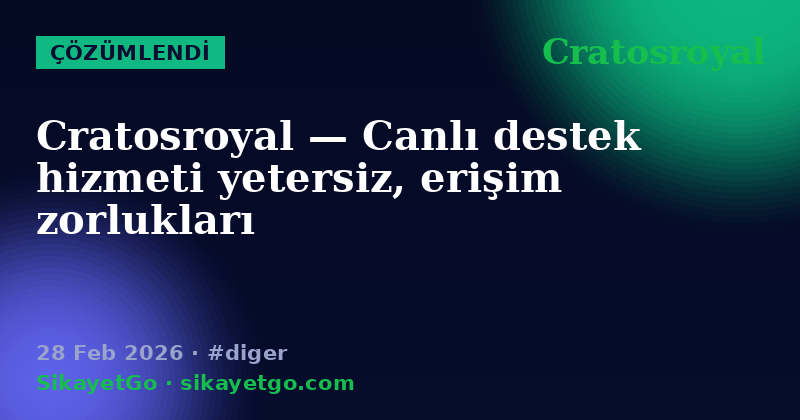 Cratosroyal — 28 Feb 2026