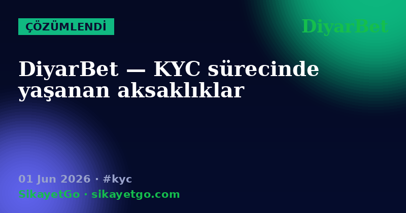 DiyarBet — 01 Jun 2026