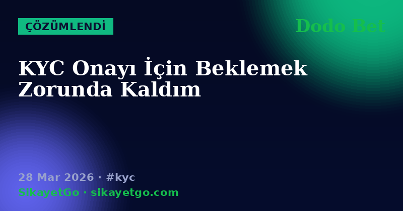 Dodo Bet — 28 Mar 2026