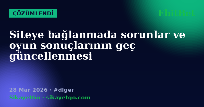 EbitBet — 28 Mar 2026