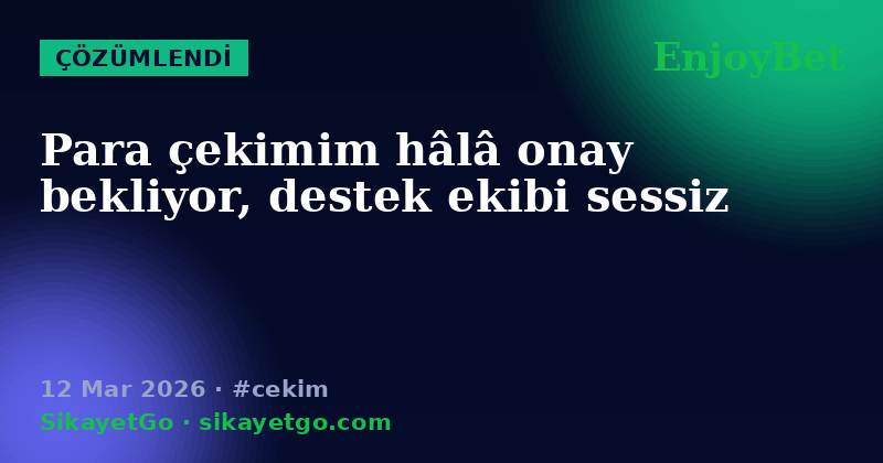 EnjoyBet — 12 Mar 2026