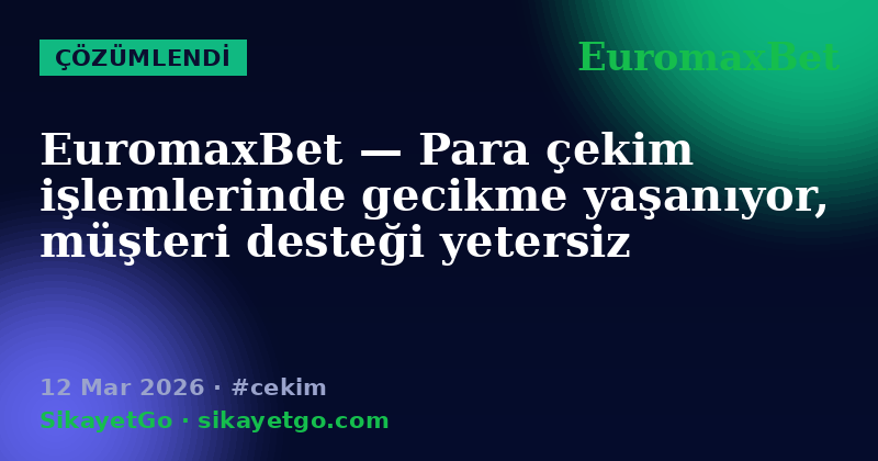 EuromaxBet — 12 Mar 2026