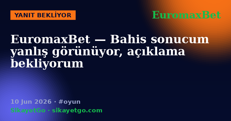 EuromaxBet — 10 Jun 2026