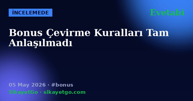 Evetabi — 05 May 2026