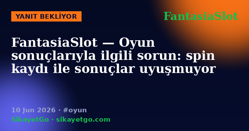 FantasiaSlot — 10 Jun 2026