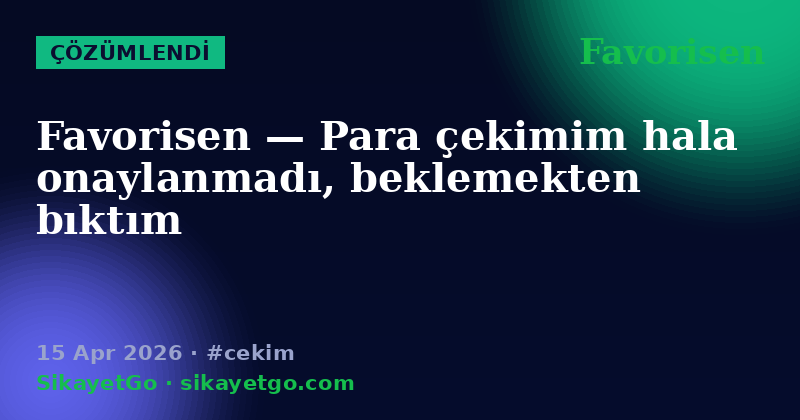 Favorisen — 15 Apr 2026