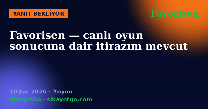Favorisen — 10 Jun 2026